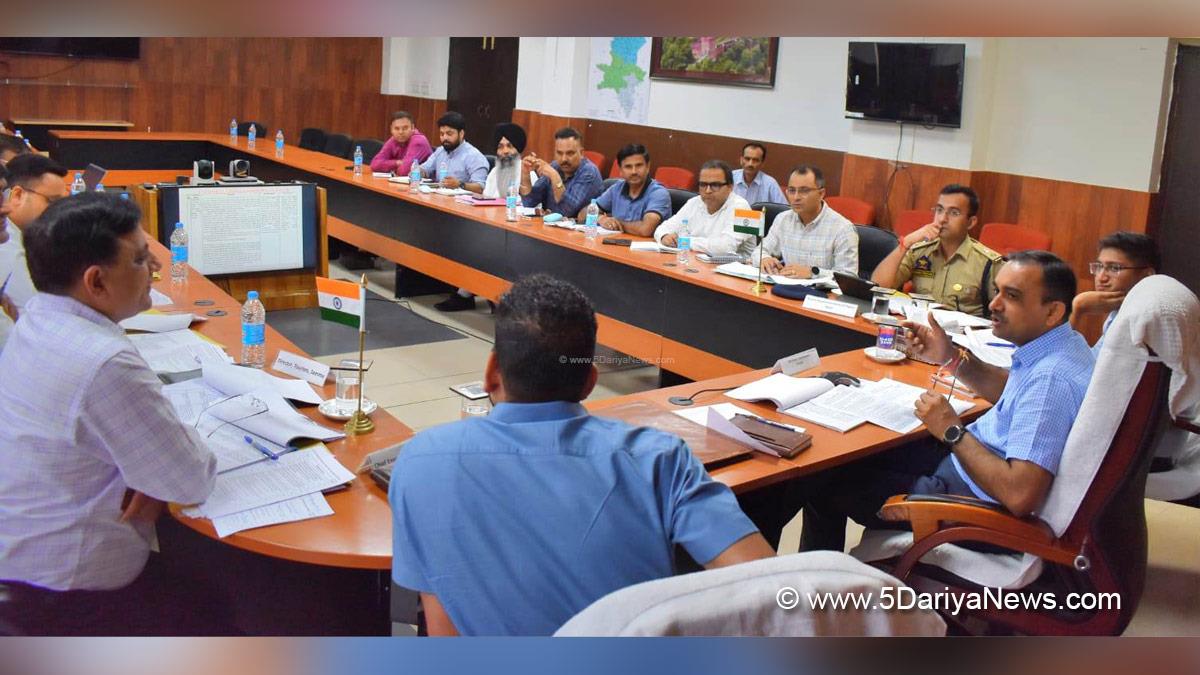 Ramesh Kumar, Jammu, DDC Jammu, Divisional Commissioner Jammu, Kumar Abhishek, Reasi, Deputy Commissioner Reasi, Shri Shiv Khori Shrine Board