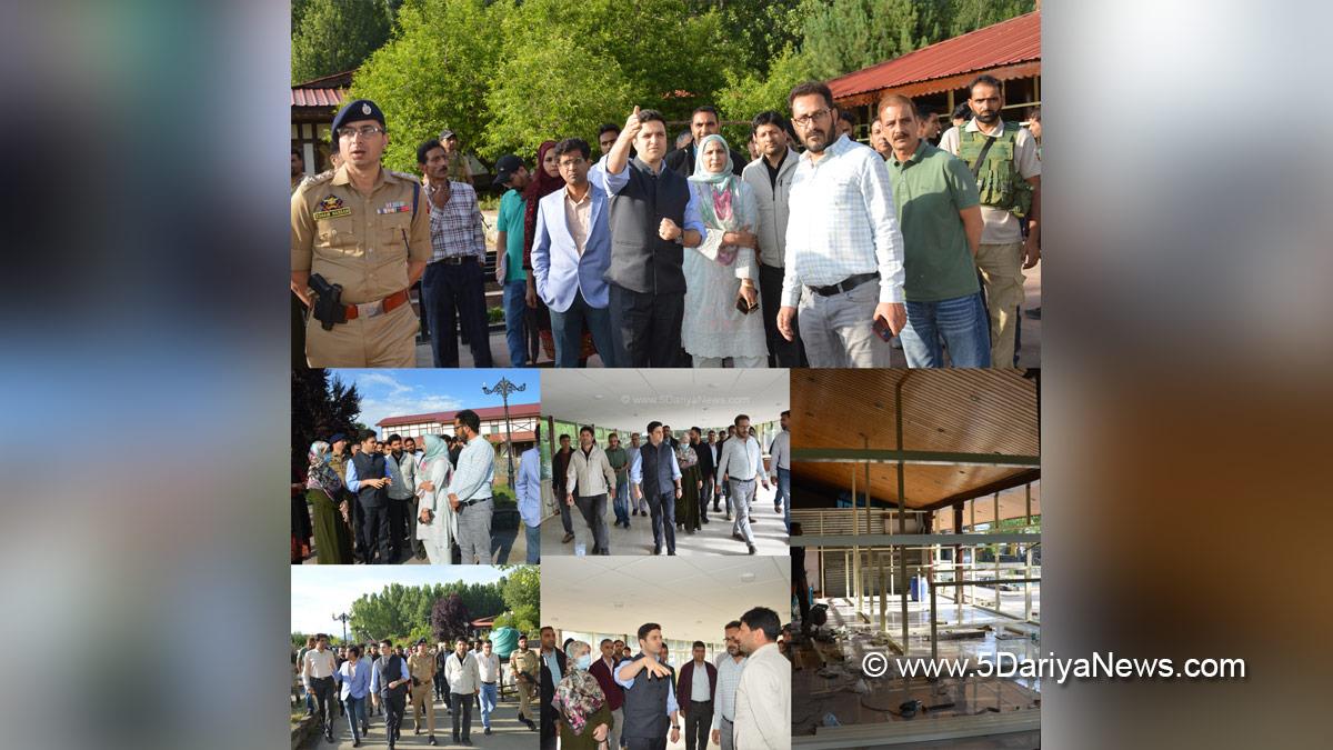 Athar Aamir Khan, Budgam, Deputy Commissioner Budgam, DC Budgam, Railway Station Nowgam, Shri Amarnath Ji Yatra 2026, SANJY 2026