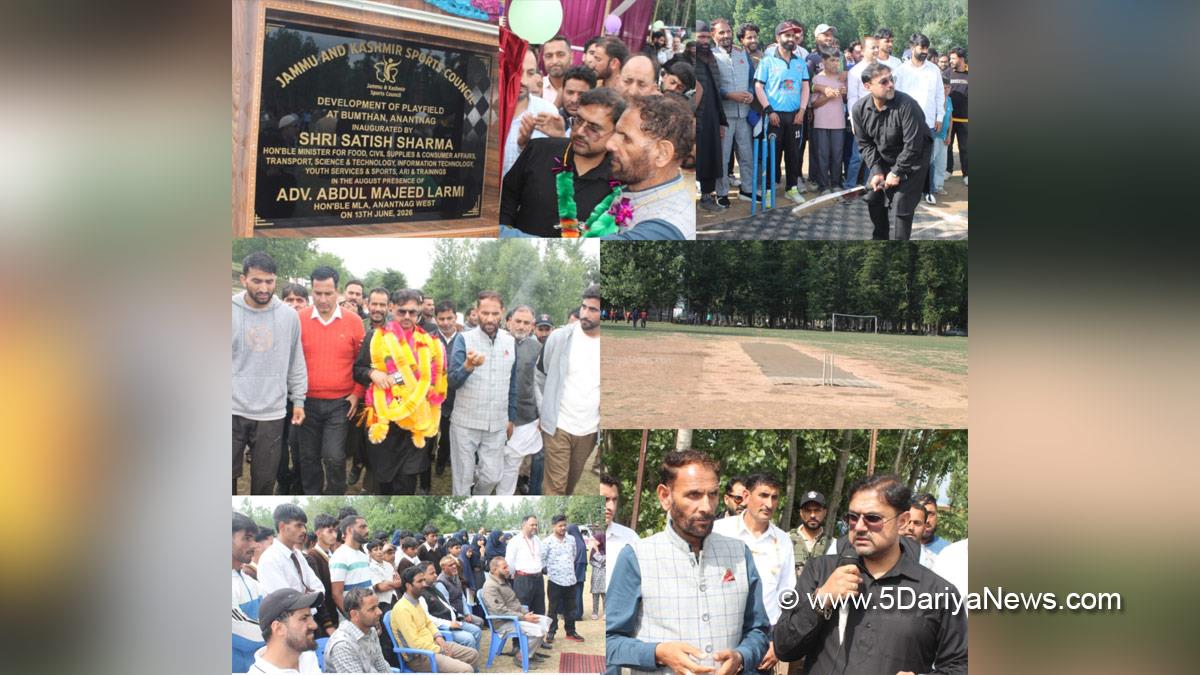 Satish Sharma, Jammu and Kashmir National Conference, National Conference, Anantnag