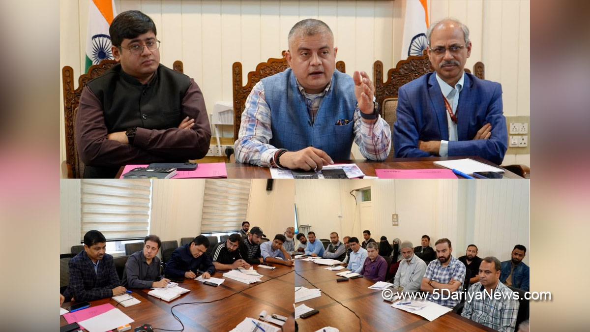 Jatin Kishore, Ganderbal, Deputy Commissioner Ganderbal, Amit Sharma