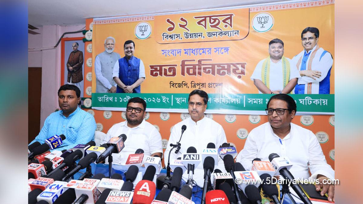 Manik Saha, BJP Tripura, Chief Minister of Tripura, Agartala, Tripura