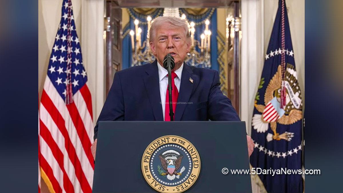 Donald Trump, US President, Washington