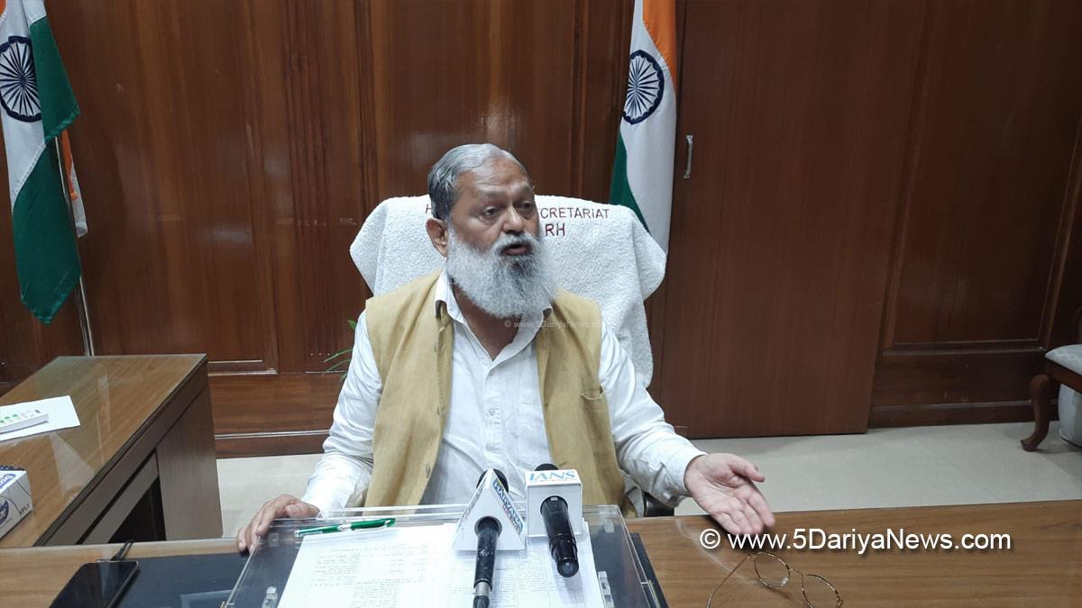 Anil Vij, Haryana, Ambala, BJP Haryana, Haryana News, Latest Haryana News
