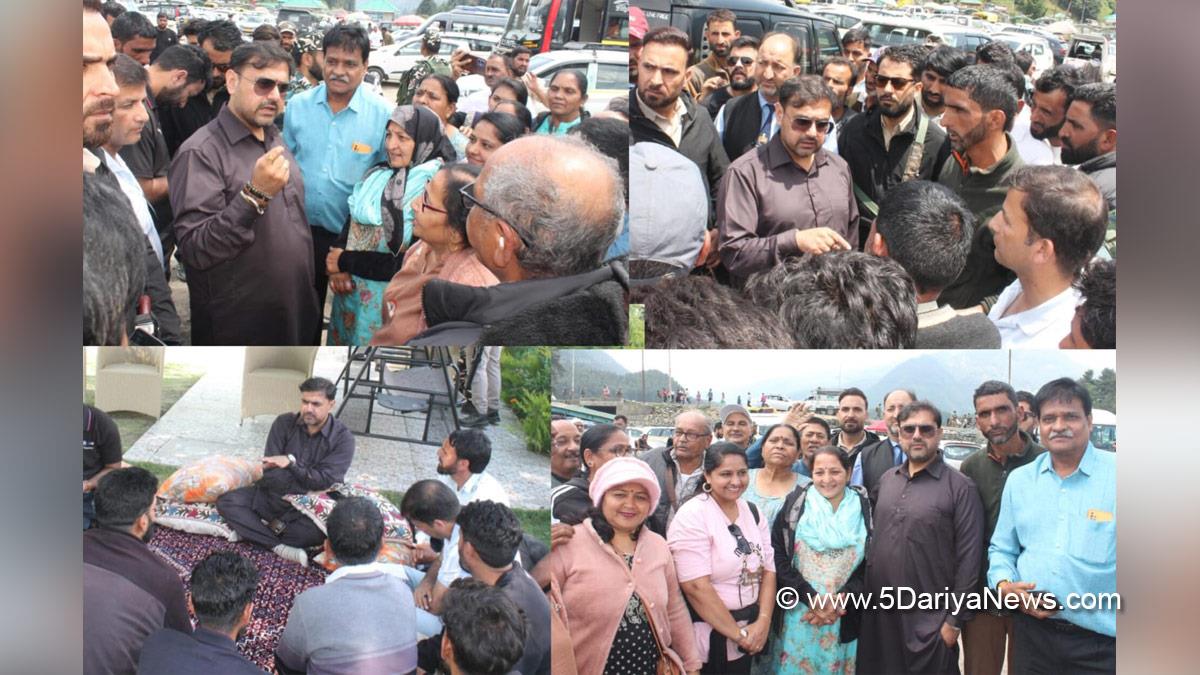 Satish Sharma, Jammu and Kashmir National Conference, National Conference, Pahalgam