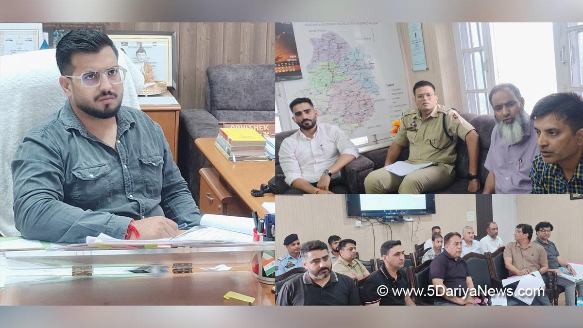 Abhishek Sharma, Rajouri, DC Rajouri, Deputy Commissioner Rajouri