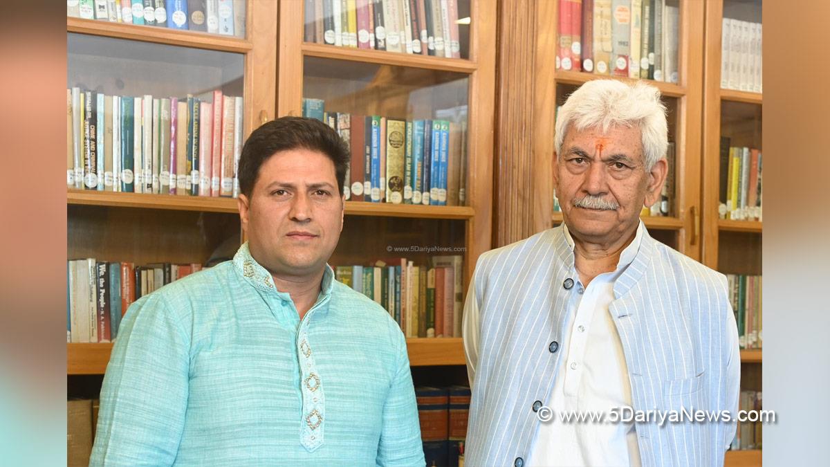 Manoj Sinha, Lieutenant Governor JK, Irfan Manhas, Srinagar