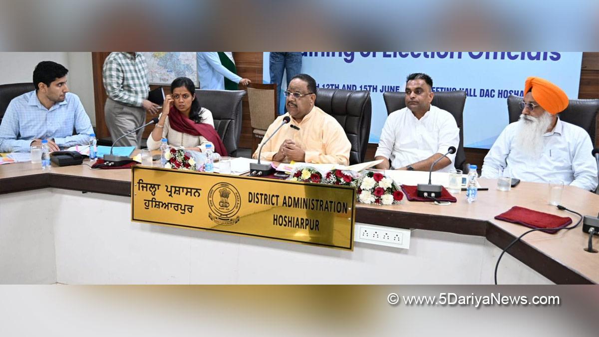 Aashika Jain, DC Hoshiarpur, Deputy Commissioner Hoshiarpur, Hoshiarpur