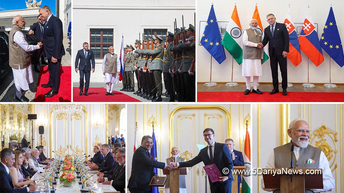 Narendra Modi, BJP, Bharatiya Janata Party, Prime Minister of India, Robert Fico, Bratislava, Slovakia