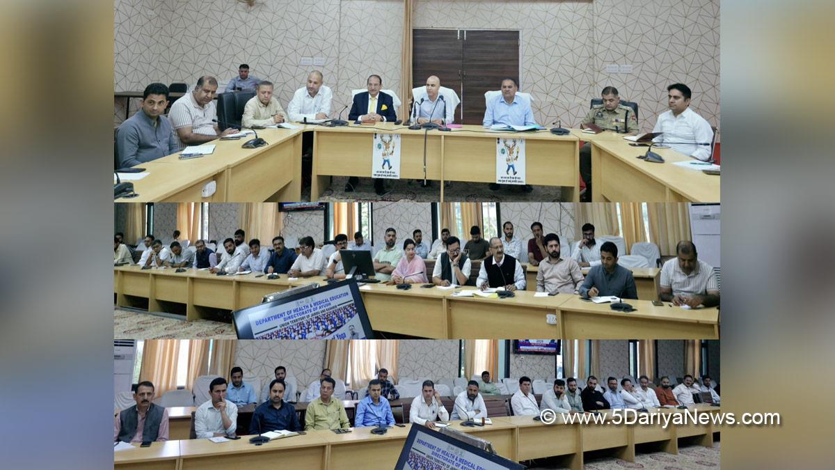 Pankaj Kumar Sharma, Kishtwar, DC Kishtwar, Deputy Commissioner Kishtwar, International Day of Yoga 2026