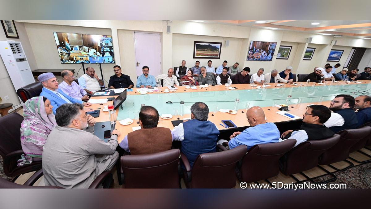 Omar Abdullah, Chief Minister of JK, Jammu and Kashmir National Conference, National Conference, Srinagar, Sakeena Itoo, Sakina Itoo, Nasir Aslam Wani, Javed Ahmed Rana, Javed Rana, Surinder Kumar Choudhary, Satish Sharma