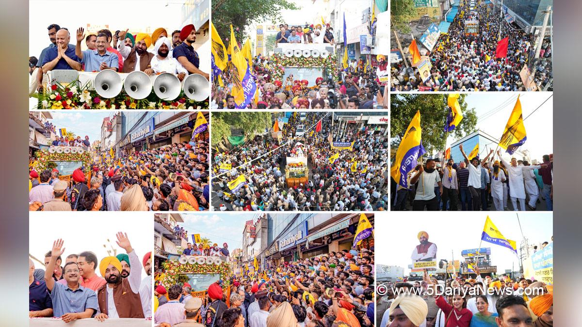 Bhagwant Mann, Bhagwant Singh Mann, AAP Punjab, Chief Minister Of Punjab, Aman Arora, Malwinder Singh Kang, Kulwant Singh, Manish Sisodia, Arvind Kejriwal, SAS Nagar, Mohali