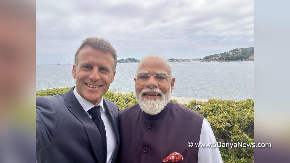 Narendra Modi, BJP, Bharatiya Janata Party, Prime Minister of India, Emmanuel Macron, Nice, France