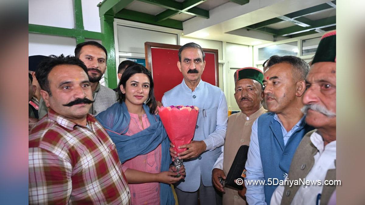Sukhvinder Singh Sukhu, Thakur Sukhvinder Singh Sukhu, Himachal Congress, Shimla, Chief Minister of Himachal Pradesh