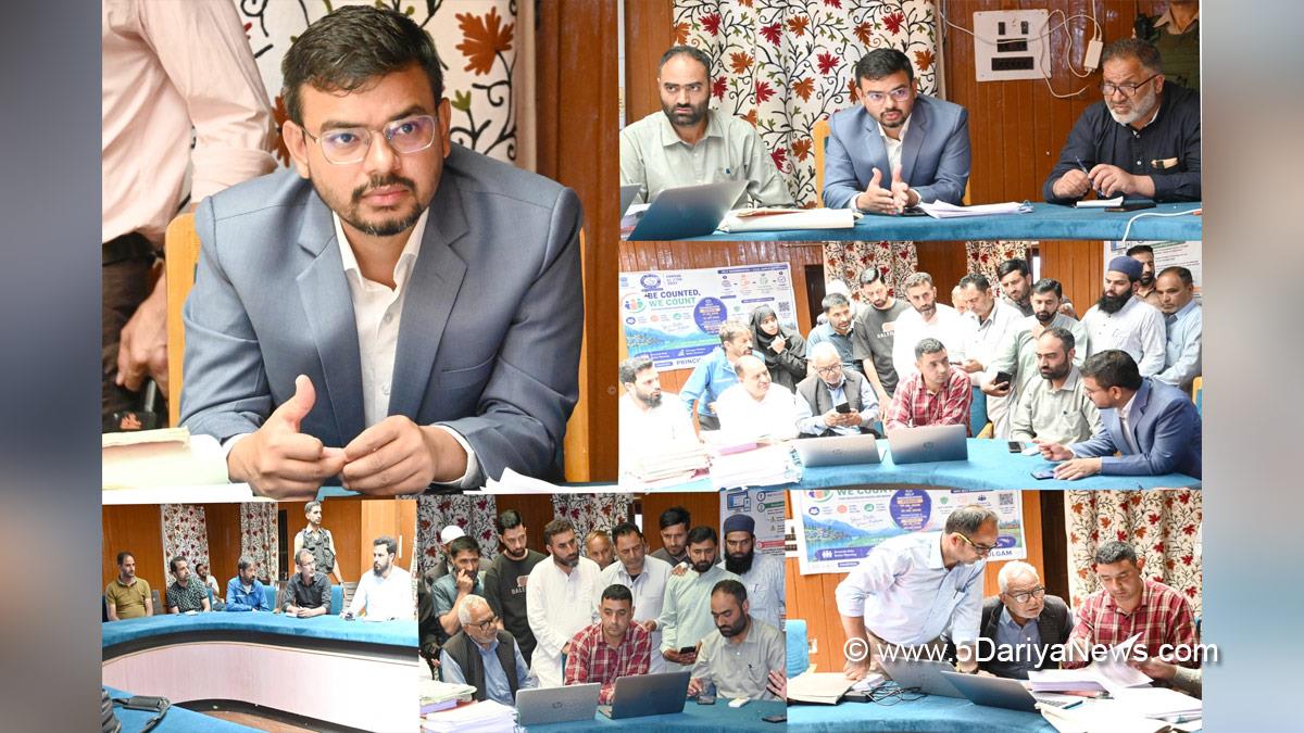 Shahzad Alam, Kulgam, Deputy Commissioner Kulgam