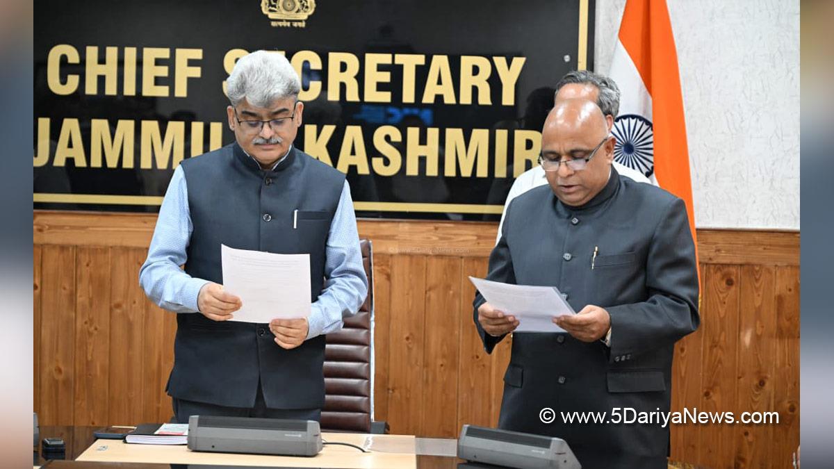 Atal Dulloo, Chief Secretary JK, Srinagar