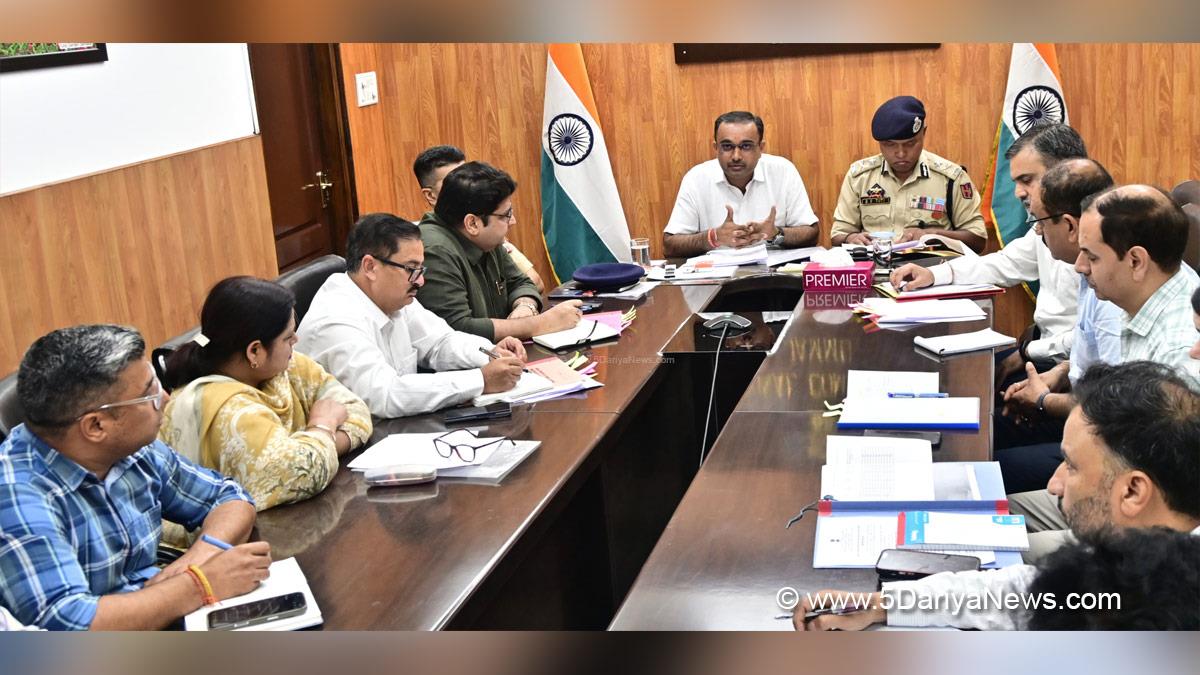 Ramesh Kumar, Jammu, DDC Jammu, Divisional Commissioner Jammu, Bhim Sen Tuti, Nasha Mukt Jammu Kashmir Abhiyan