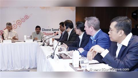 N Chandrababu Naidu, Nara Chandrababu Naidu, Chief Minister of Andhra Pradesh, Telugu Desam Party, TDP, Singapore