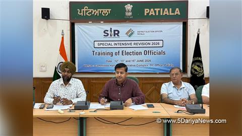 Himanshu Aggarwal, Dr Himanshu Aggarwal, DC Patiala, Deputy Commissioner Patiala, Patiala