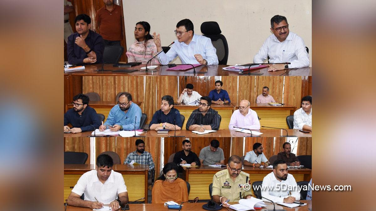 Minga Sherpa, Udhampur, DC Udhampur, Deputy Commissioner Udhampur, Shri Amarnath Ji Yatra 2026