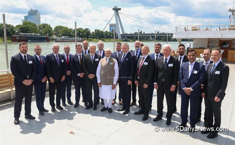Narendra Modi’s meeting with Slovak Business Leaders
