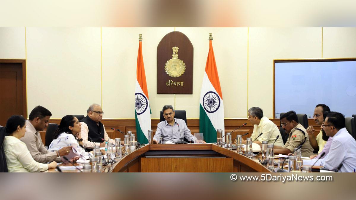 Anurag Rastogi, Chief Secretary Haryana, Haryana
