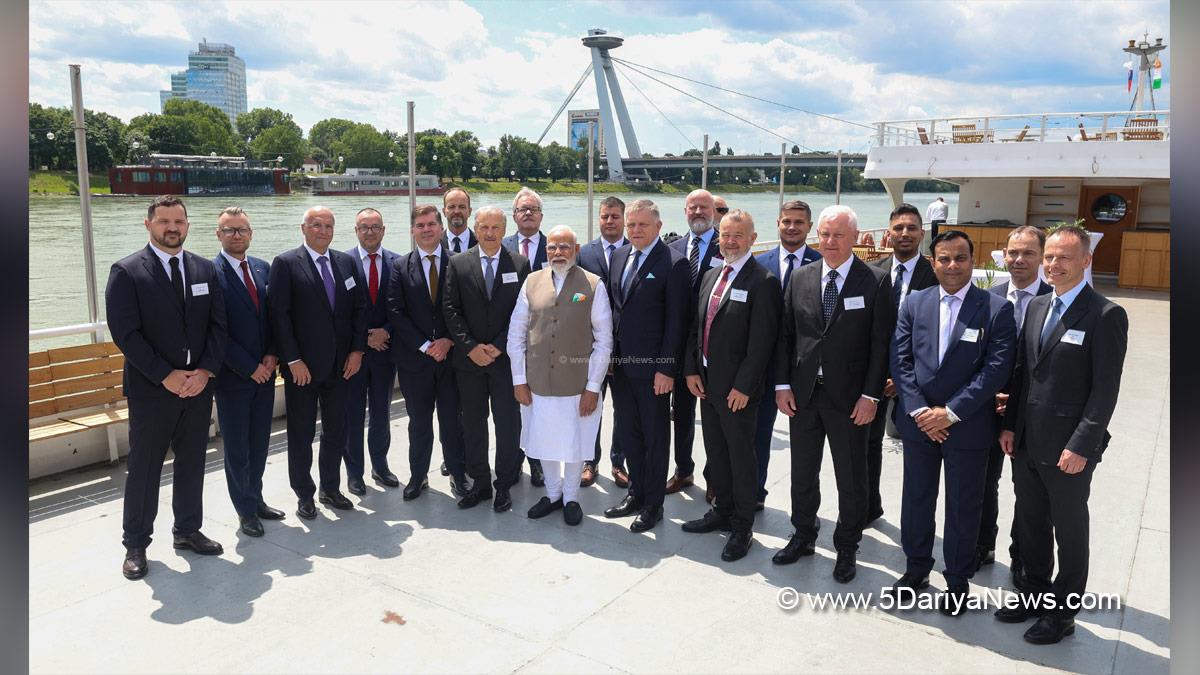 Narendra Modi, BJP, Bharatiya Janata Party, Prime Minister of India, Robert Fico, Bratislava, Slovakia