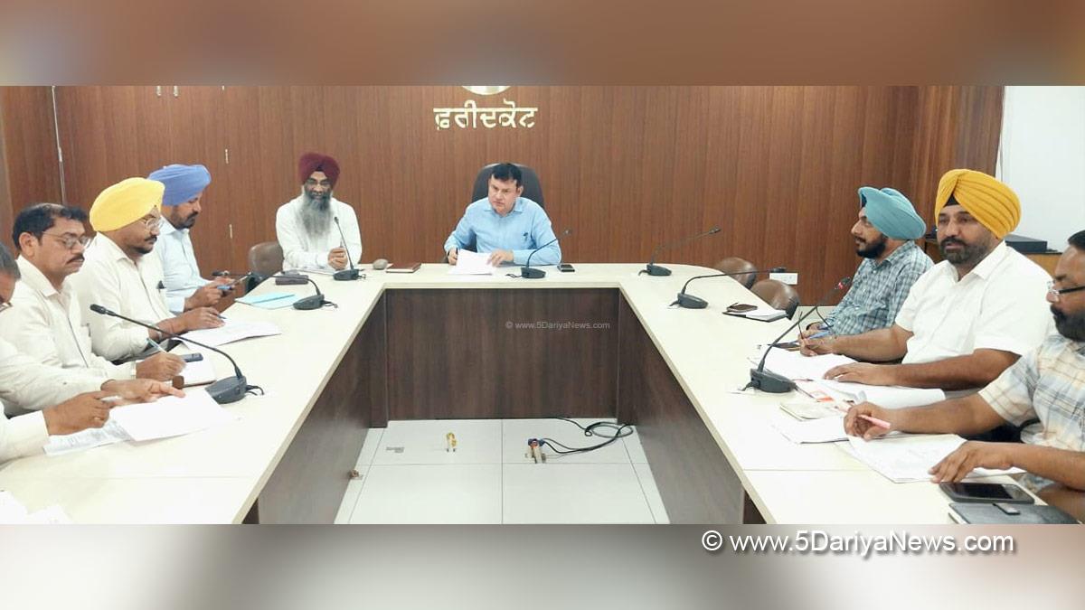Rahul Chaba, DC Faridkot, Deputy Commissioner Faridkot, Faridkot 