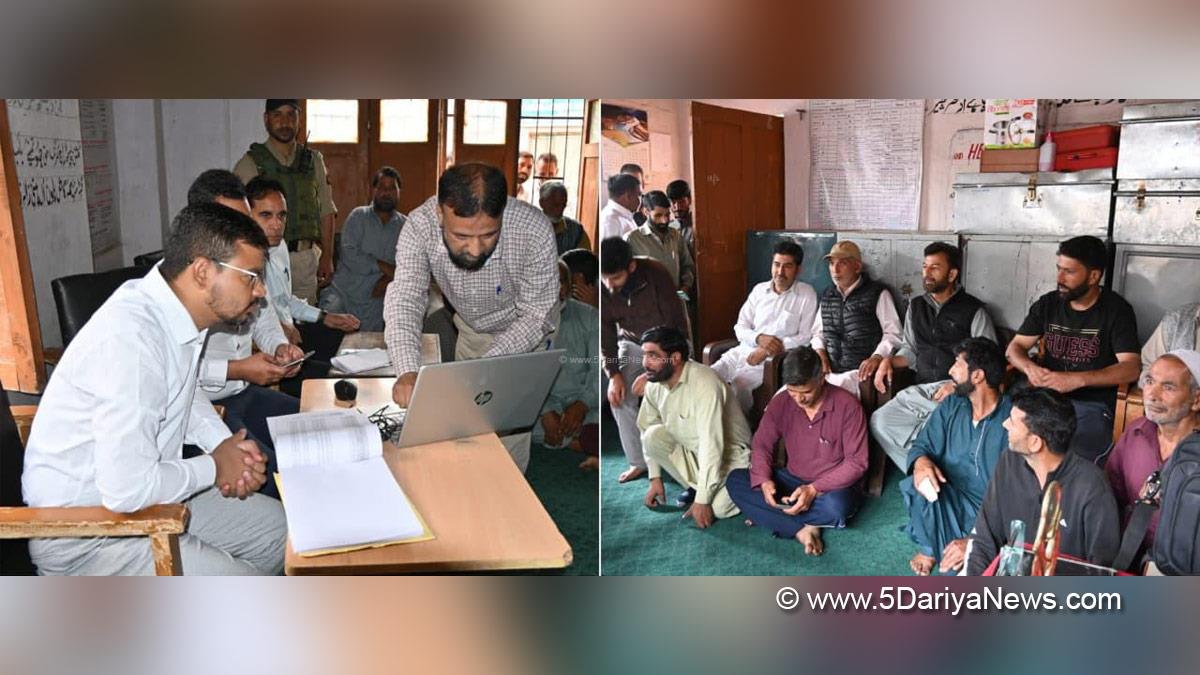 Shahzad Alam, Kulgam, Deputy Commissioner Kulgam