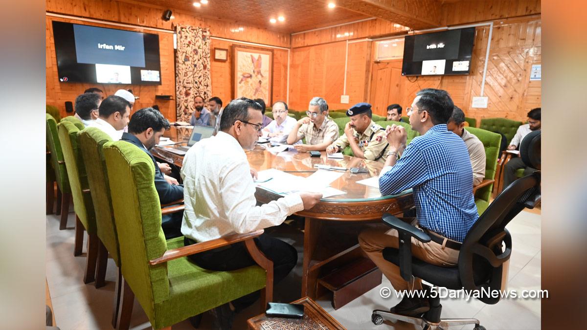 Shishir Gupta, Shopian, DC Shopian, Deputy Commissioner Shopian, District Level Telecom Committee, DLTC