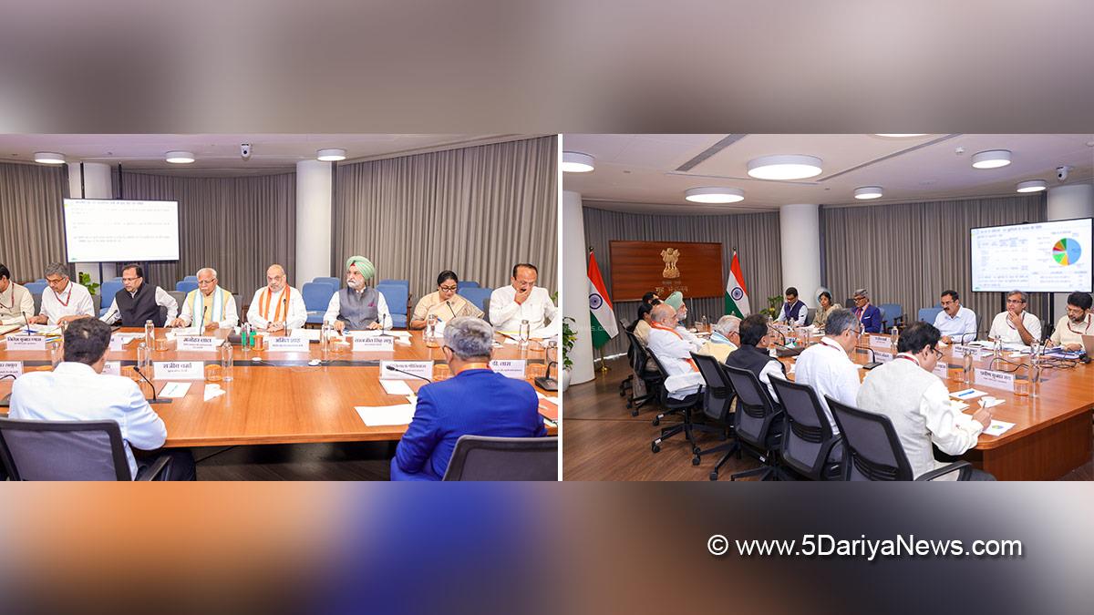 Amit Shah, Union Home Minister, BJP, Bharatiya Janata Party, Manohar Lal Khattar, Rekha Gupta, Chief Minister of Delhi, Taranjit Singh Sandhu, Ashish Sood, BJP Delhi, New Delhi
