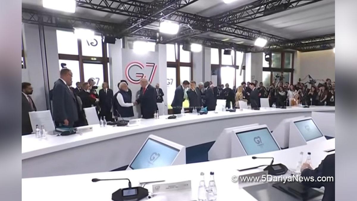 Narendra Modi, BJP, Bharatiya Janata Party, Prime Minister of India, Donald Trump, Evian, France, G7 Summit