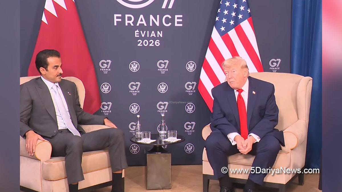 Donald Trump, US President, Evian