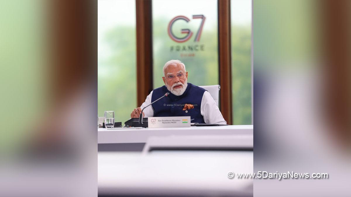 Narendra Modi, BJP, Bharatiya Janata Party, Prime Minister of India, Evian, France, G7 Summit