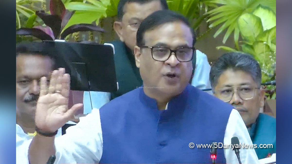 Himanta Biswa Sarma, Chief Minister of Assam, BJP Assam, Guwahati, Assam