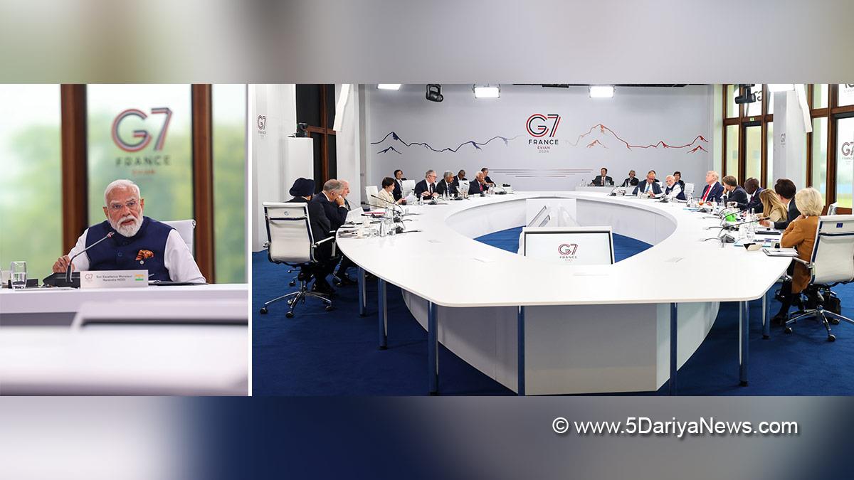 Narendra Modi, BJP, Bharatiya Janata Party, Prime Minister of India, Evian, France, G7 Summit