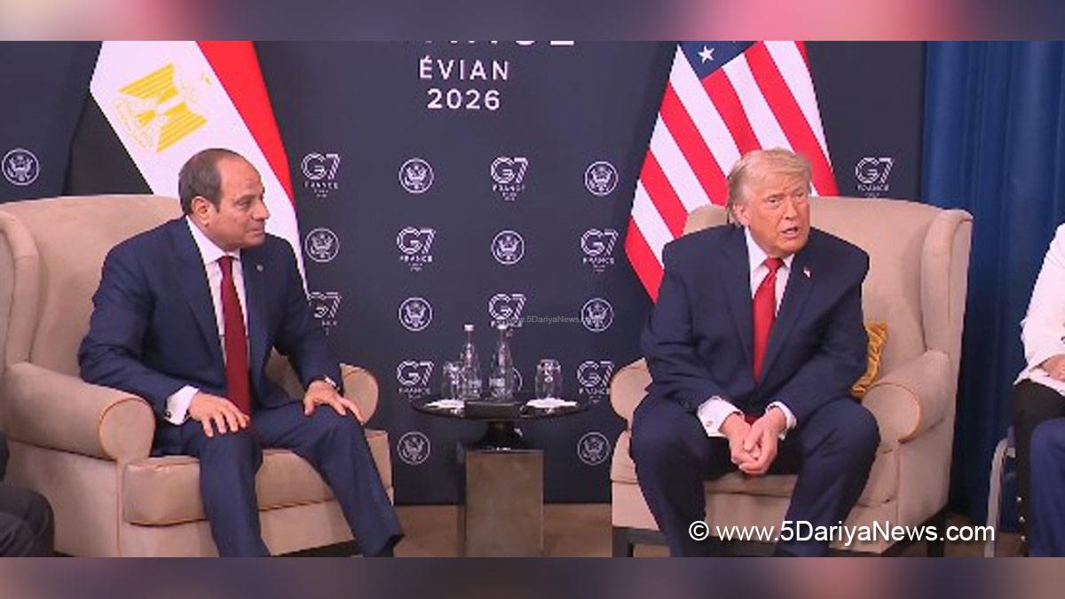 Donald Trump, US President, Evian, France, G7 Summit