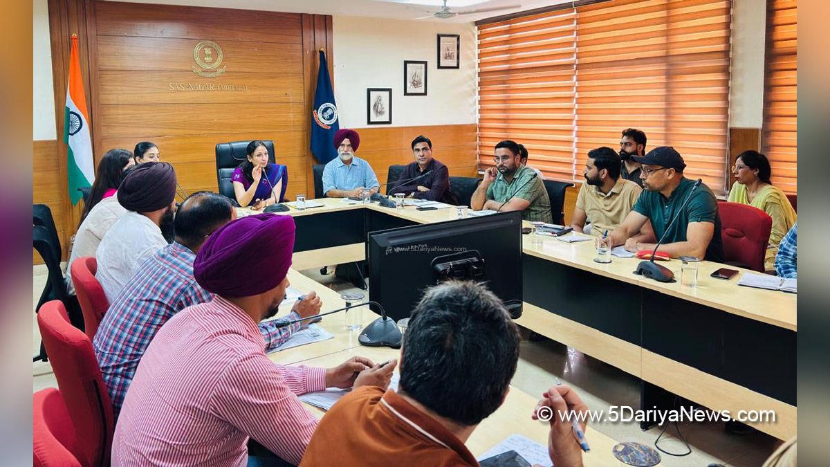 Komal Mittal, DC Mohali, Deputy Commissioner Mohali, SAS Nagar, SAS Nagar Mohali, Mohali, Sahibzada Ajit Singh Nagar
