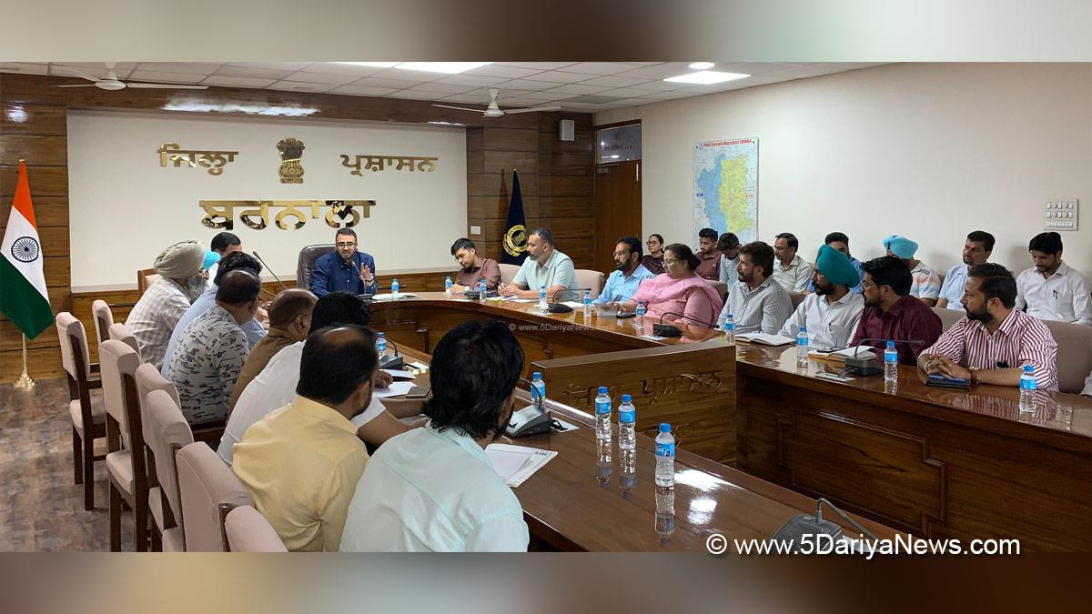 Harpreet Singh, DC Barnala, Deputy Commissioner Barnala, Barnala