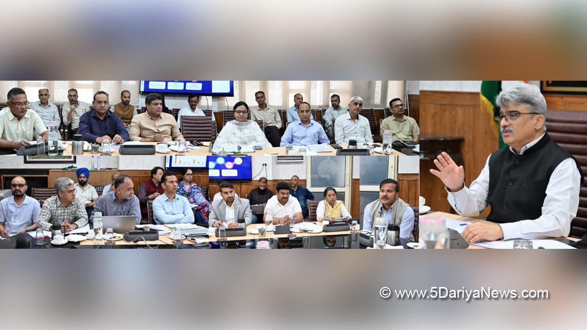Atal Dulloo, Chief Secretary JK, Srinagar, Multidimensional Poverty Index, MPI
