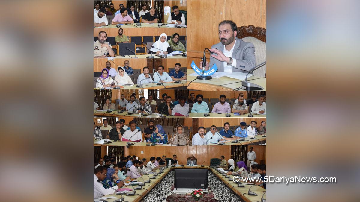 Dr Basharat Qayoom, Pulwama, Deputy Commissioner Pulwama