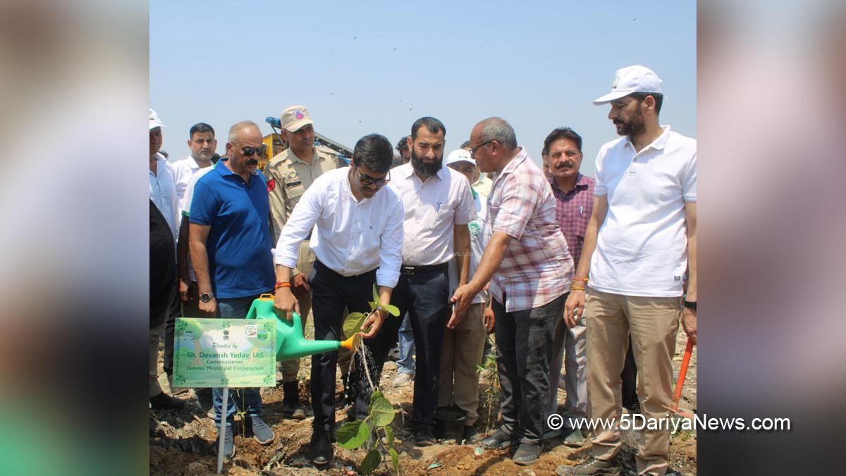 Dr Devansh Yadav, Commissioner JMC, Jammu Municipal Corporation, JMC, Jammu