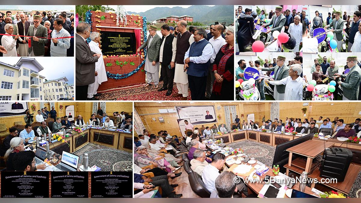 Omar Abdullah, Chief Minister of JK, Jammu and Kashmir National Conference, National Conference, Surinder Kumar Choudhary, Javed Ahmed Rana, Javed Rana, Javid Ahmad Dar, Javid Dar, Satish Sharma, Nasir Aslam Wani, Indu Kanwal Chib, Bandipora, Deputy Commissioner Bandipora