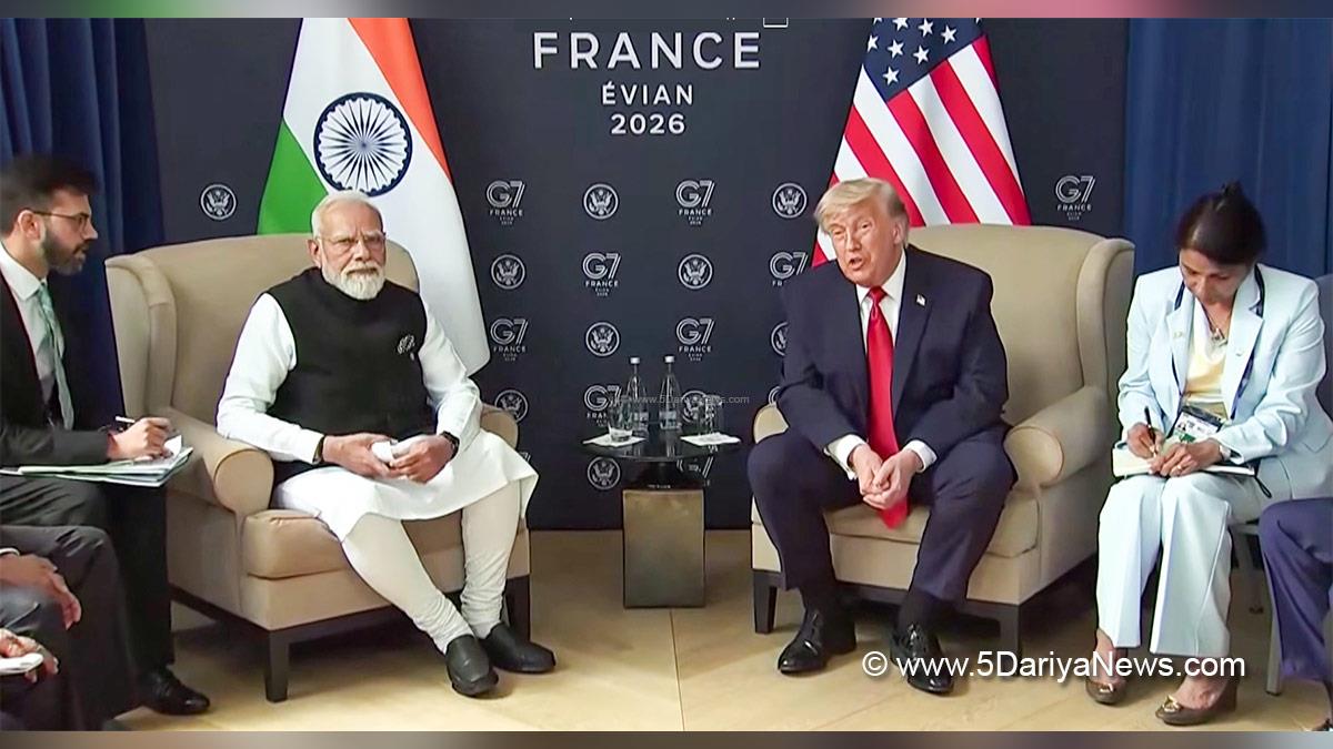 Narendra Modi, BJP, Bharatiya Janata Party, Prime Minister of India, Evian, France, Donald Trump