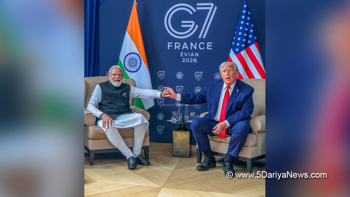 Narendra Modi, BJP, Bharatiya Janata Party, Prime Minister of India, Evian, France, Donald Trump