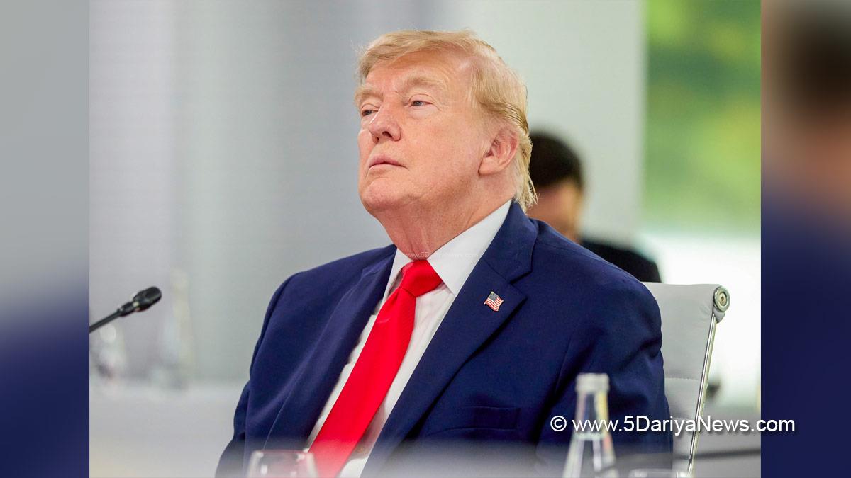 Donald Trump, US President, France, Evian