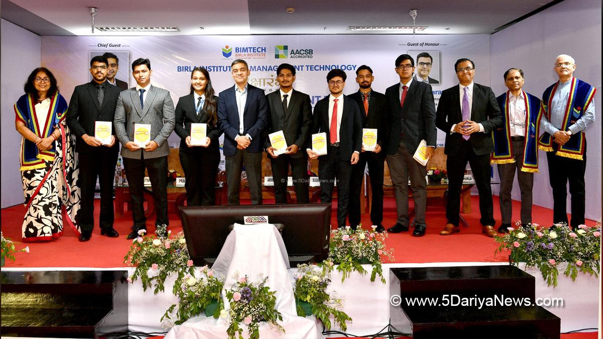 Birla Institute of Management Technology, BIMTECH, 39th Commencement Day, Bengaluru