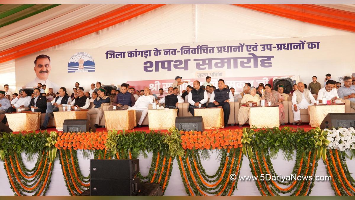 Sukhvinder Singh Sukhu, Thakur Sukhvinder Singh Sukhu, Himachal Pradesh, Himachal, Himachal Congress, Chief Minister of Himachal Pradesh, Himachal News, Latest Himachal News, Kangra