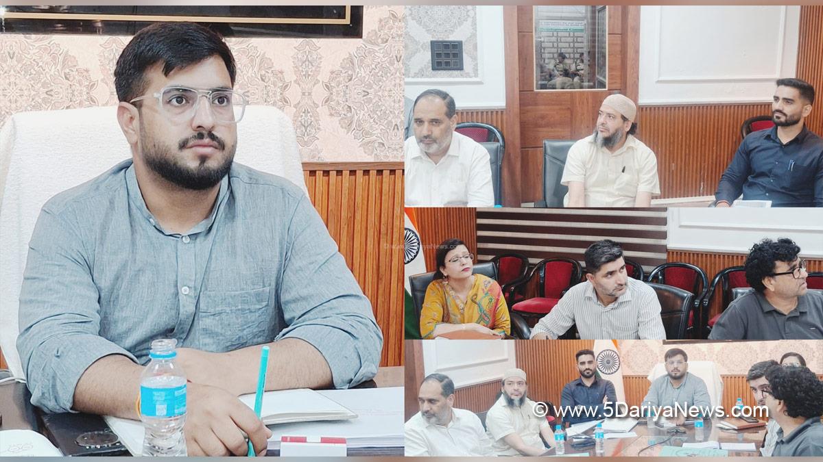 Abhishek Sharma, Rajouri, DC Rajouri, Deputy Commissioner Rajouri, National Health Mission, NHM