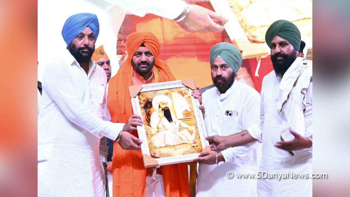 Nayab Singh Saini, Haryana, Chief Minister of Haryana, BJP Haryana, Haryana News, Latest Haryana News, Sri Guru Arjan Dev Ji