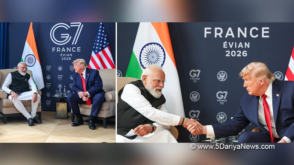 Narendra Modi, BJP, Bharatiya Janata Party, Prime Minister of India, Evian, France, Donald Trump